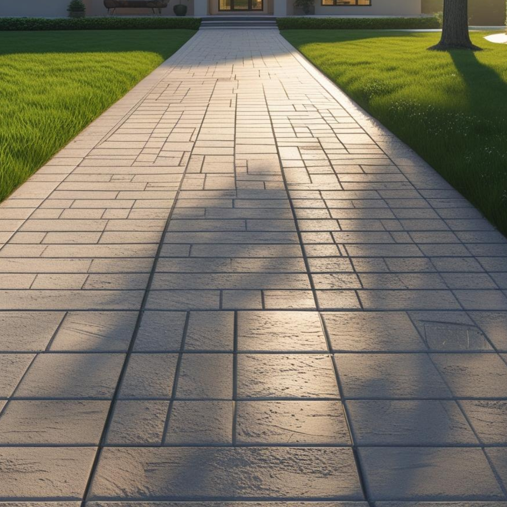 Driveway Concrete Paved in Birkenhead